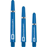 Datadart Signature Nylon Shafts - Stems with Springs - Blue