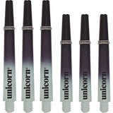 Unicorn Gripper 3 Two Tone Dart Shafts - White & Black