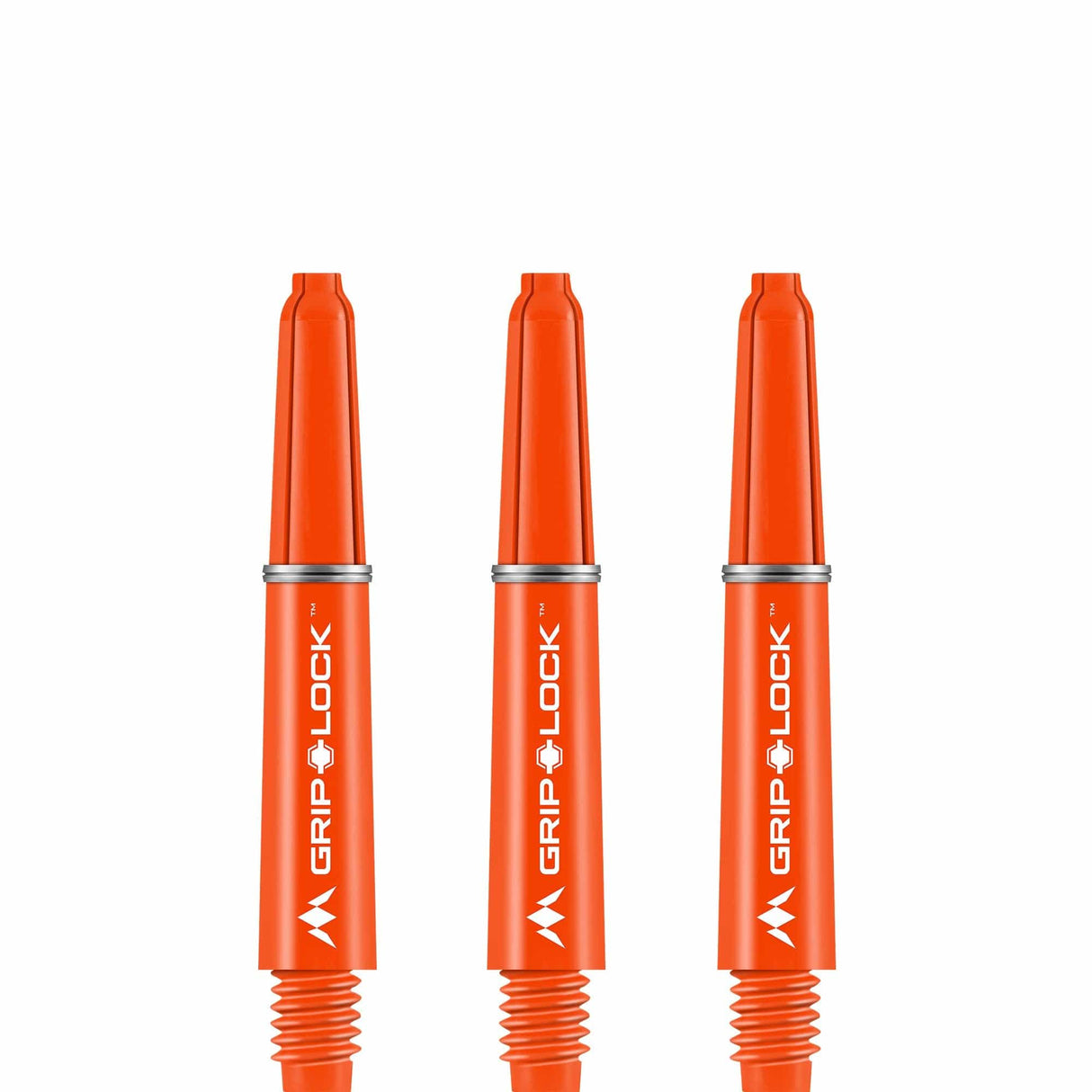 Mission GripLock Shafts - Dart Stems - Orange Short