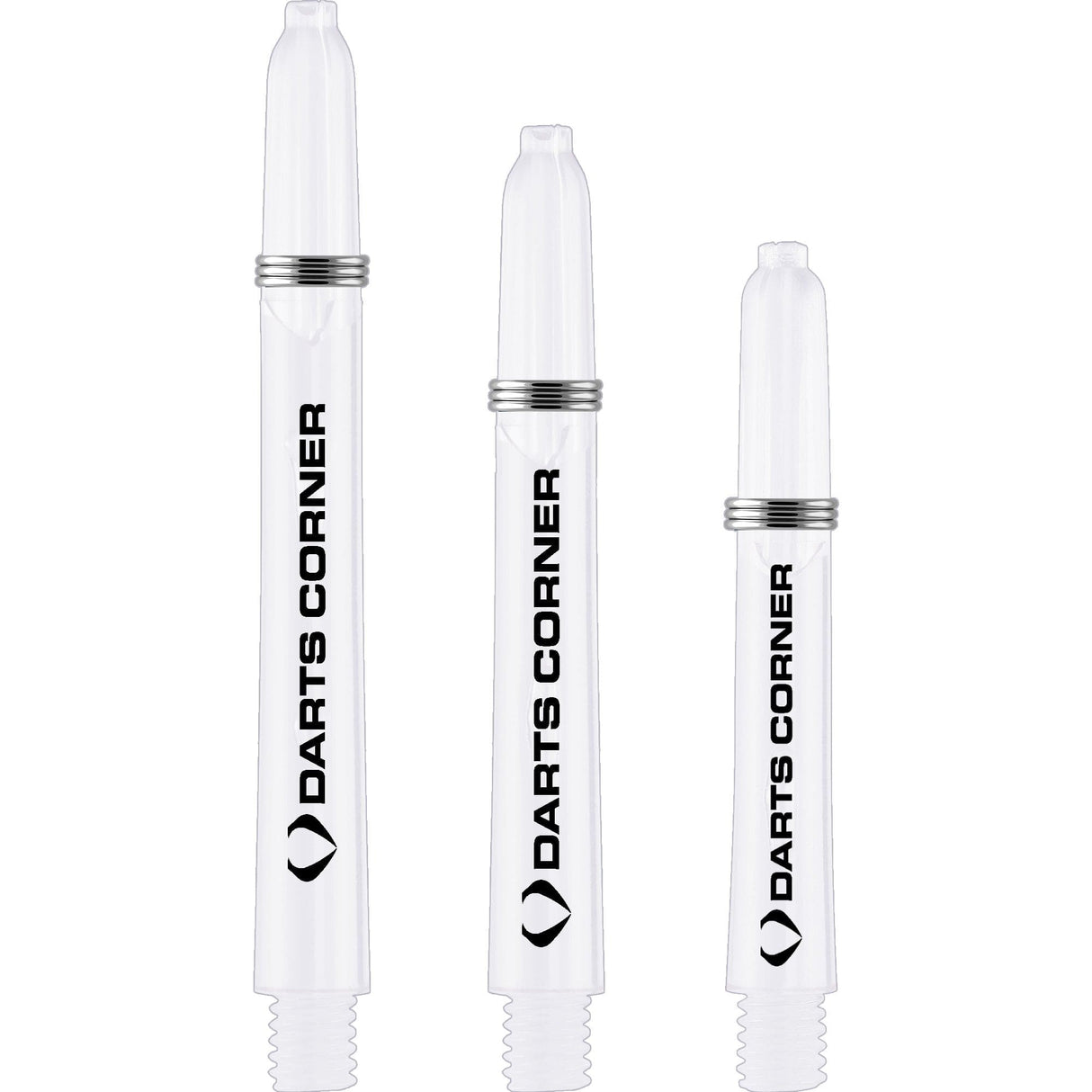 *Darts Corner Polycarbonate Shafts - Dart Stems - Clear