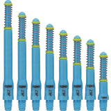 *Cuesoul - Dart Shafts - Tero Flight System - AK7 - Standard - Set of 4 - Blue