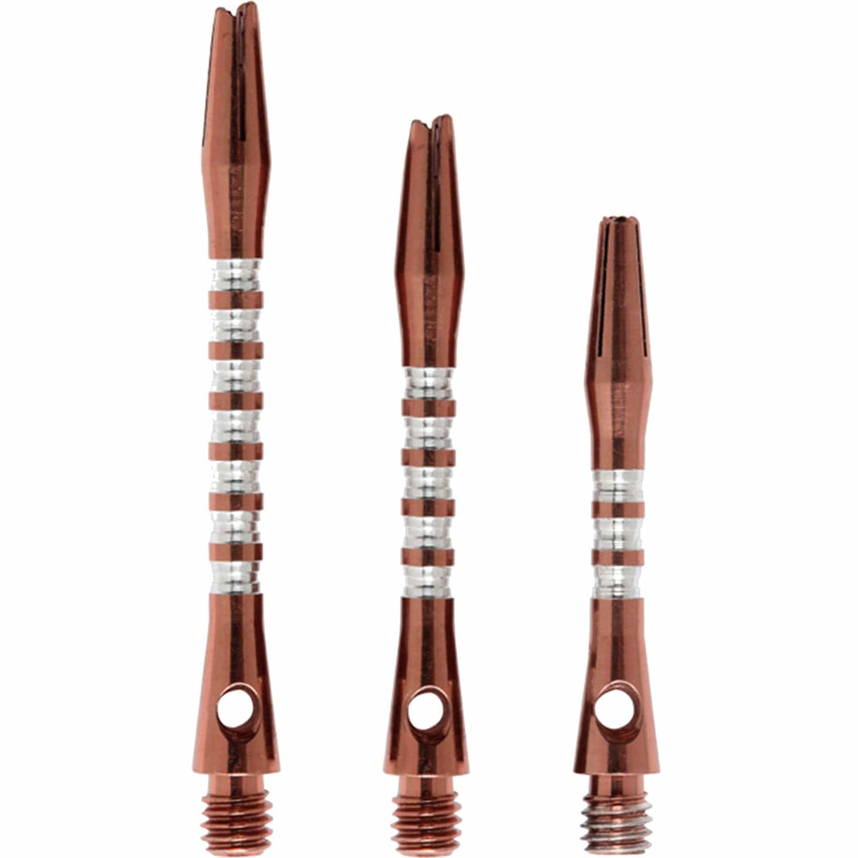 *Shot Pyramid Dart Shafts - Aluminium Anodised - Copper