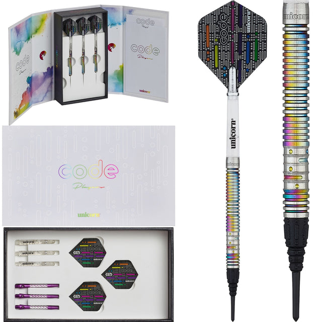 *Unicorn Code Darts - Soft Tip - Michael Smith 18g