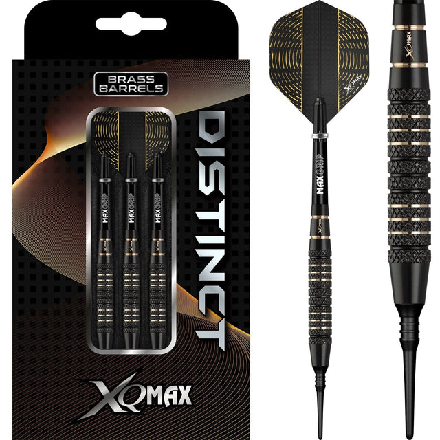 *XQMax Distinct Darts - Soft Tip - M2 - Black 19g