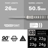 Target Exo Darts - Steel Tip - 90% Tungsten - 03