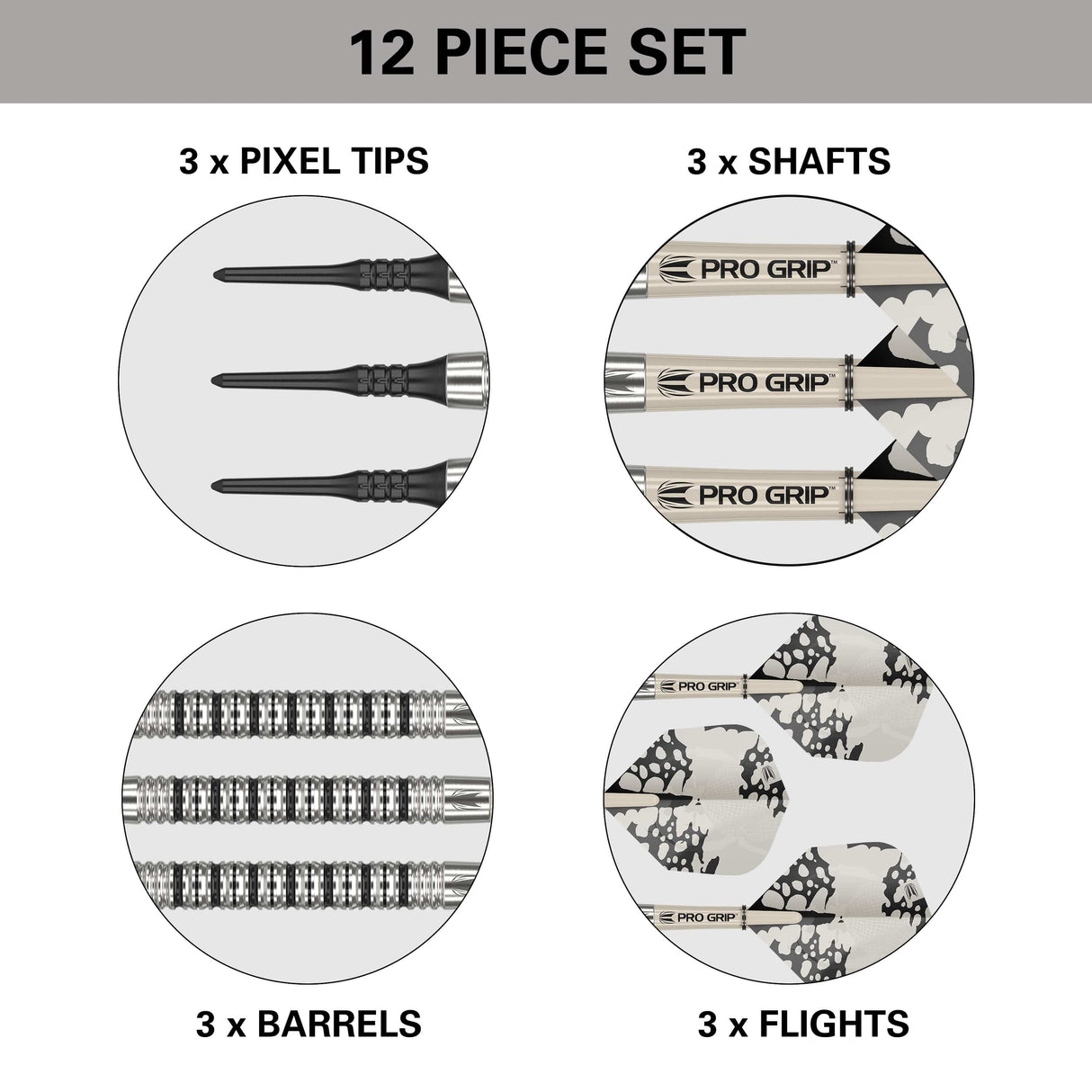 Target Exo Darts - Soft Tip - 90% Tungsten - 10