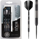 Performance Darts - Silver Blaze - Steel Tip - Black & Silver 22g