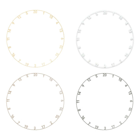 Precise 180 Number Ring - One-Piece