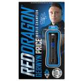 Red Dragon Gerwyn Price Darts - Steel Tip - 90% Tungsten - Ice Blue