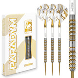 Red Dragon Paradym Gold Darts - Steel Tip - 90% Tungsten - Parallel