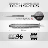 Red Dragon Luke Humphries Darts - Steel Tip - 90% Tungsten - TX1