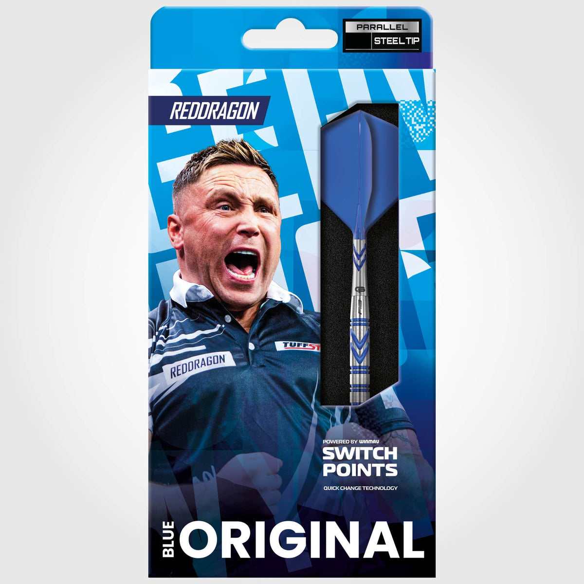 Red Dragon Gerwyn Price Switch Darts - Steel Tip - 90% Tungsten - Original