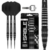 Red Dragon Sable Darts - Steel Tip - 90% Tungsten - Bomb
