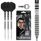 Red Dragon Gian van Veen Switch Darts - Steel Tip - 90% Tungsten - Diamond