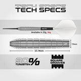 Red Dragon Luke Humphries Switch Darts - Steel Tip - 90% Tungsten - TX1