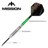 *Mission Rhian O Sullivan Darts - Steel Tip - Ringed