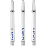Rangers FC Nylon Shafts - Dart Stems with Springs - RFC Football - White