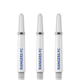 Rangers FC Nylon Shafts - Dart Stems with Springs - RFC Football - White
