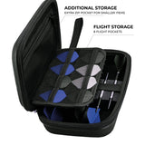 Rangers FC Large Darts Case - Black - W1 - RFC Club Logo - Crest
