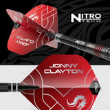 Red Dragon Jonny Clayton Darts - Steel Tip - 90% Tungsten - ADV