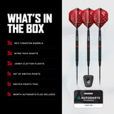 Red Dragon Jonny Clayton Darts - Steel Tip - 90% Tungsten - ADV