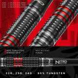 Red Dragon Jonny Clayton Darts - Steel Tip - 90% Tungsten - Pro