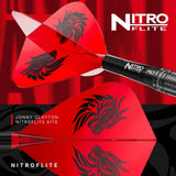 Red Dragon Jonny Clayton Darts - Steel Tip - 90% Tungsten - Pro