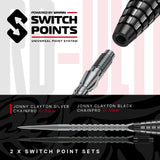 Red Dragon Jonny Clayton Darts - Steel Tip - 90% Tungsten - Ultra 22g
