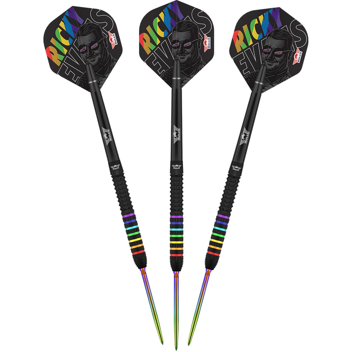 Bulls Ricky Evans CP Darts - Steel Tip - 95% Tungsten