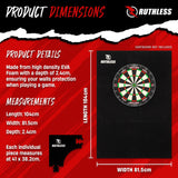 Ruthless XL Jigsaw Surround - EVA Dartboard Surround - Black