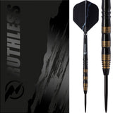 *Ruthless Black Eagle Darts - Steel Tip Tungsten - Gold Ring 22g