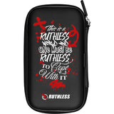 Ruthless Designed EVA Dart Case - Large - Black - One Must Be Ruthless
