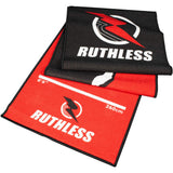 Ruthless RipTorn Dart Mat - Carpet Mat - 290cm x 60cm - Black & Red