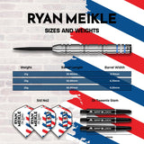 Mission Ryan Meikle Darts - Steel Tip - 90% Tungsten