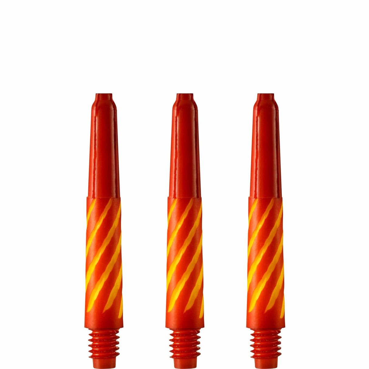 *Designa Spiroline Shafts - Nylon Stems - Red & Yellow Short