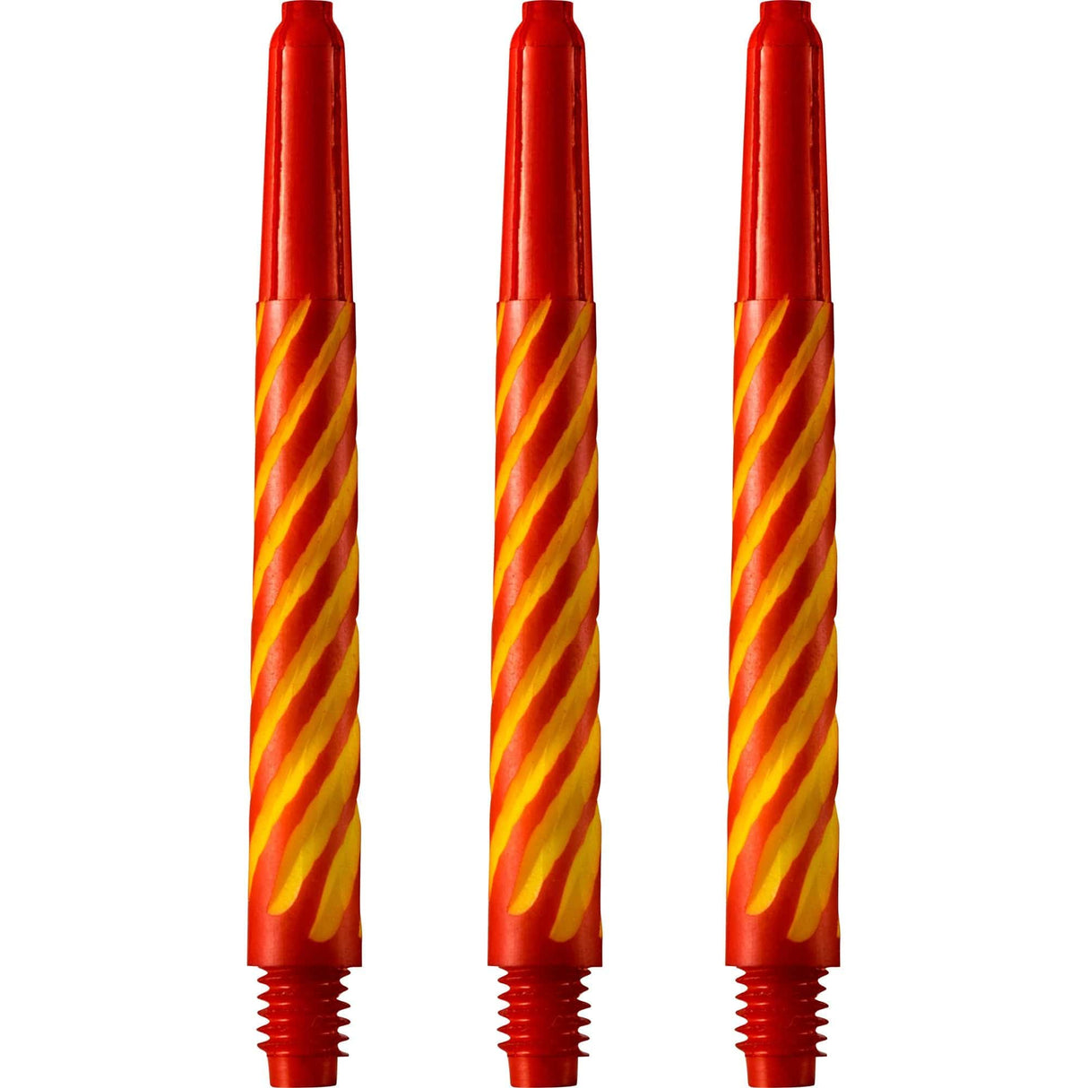*Designa Spiroline Shafts - Nylon Stems - Red & Yellow Medium