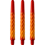 *Designa Spiroline Shafts - Nylon Stems - Red & Yellow Medium