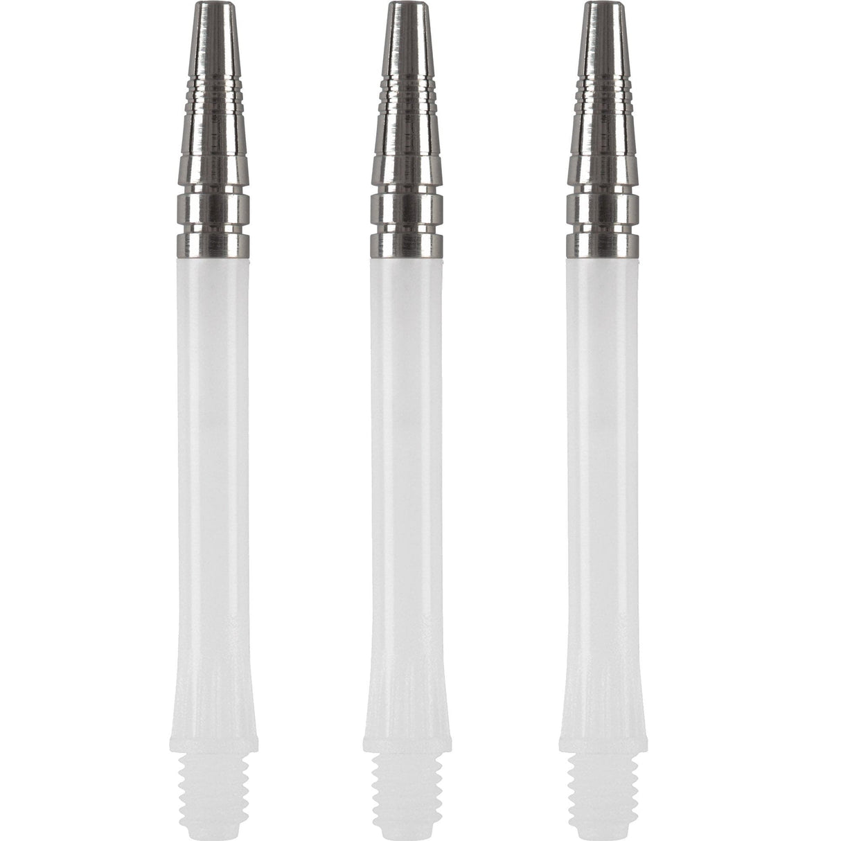 Harrows Alamo Shafts - Nylon Stems - Aluminium Top - White Medium