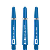 Datadart Signature Nylon Shafts - Stems with Springs - Blue Tweenie