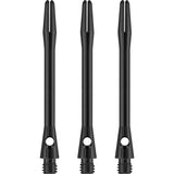 Harrows Keramic Stems - Aluminium Dart Shafts - Matt Black Medium