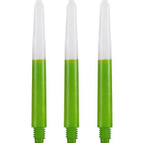 *Designa Nylon Two Tone Stems - White & Green Medium
