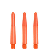 *Designa Nylon Shafts - Durable Dart Stems - Neon Orange Short