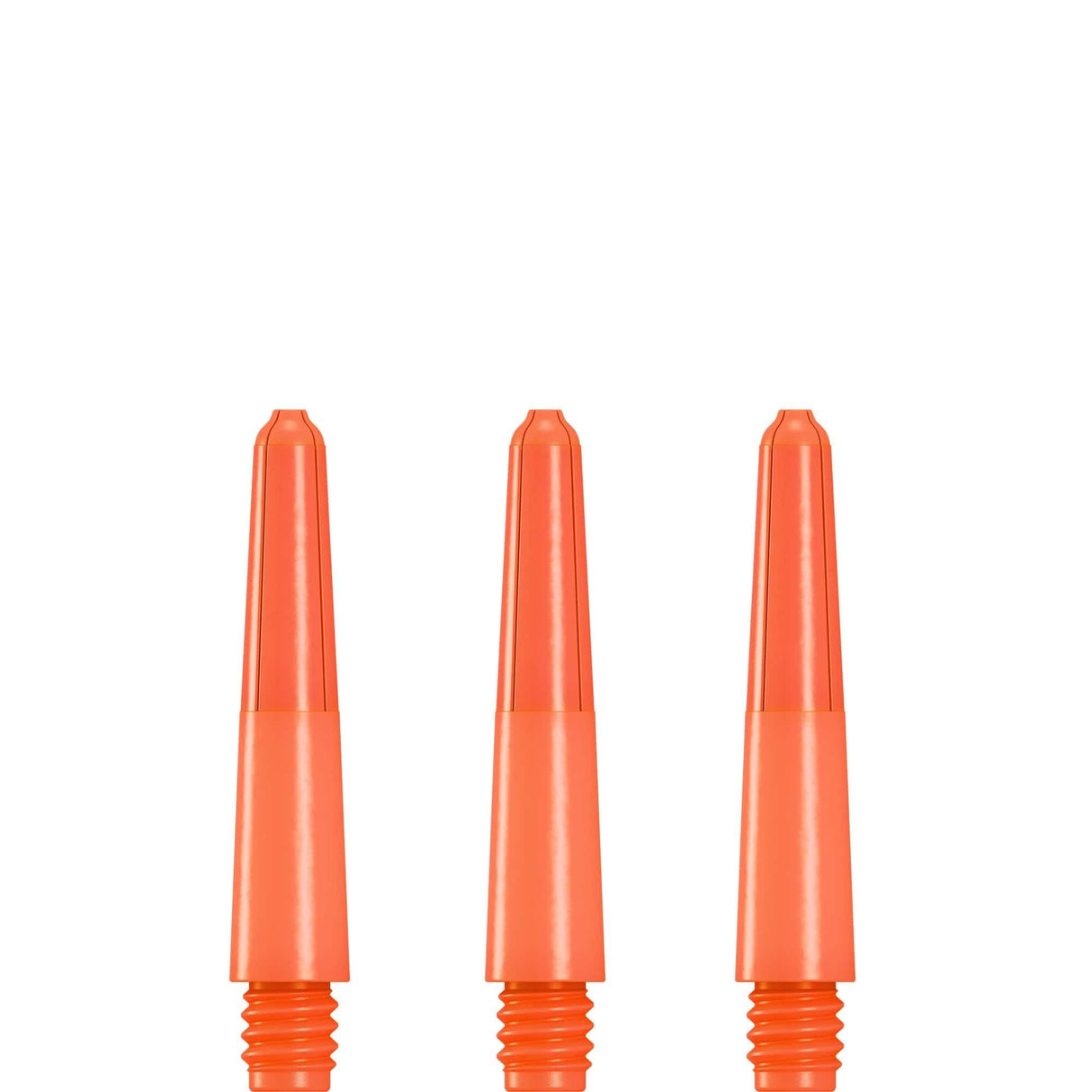 *Designa Nylon Shafts - Durable Dart Stems - Neon Orange Extra Short