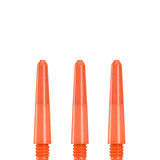 *Designa Nylon Shafts - Durable Dart Stems - Neon Orange Extra Short