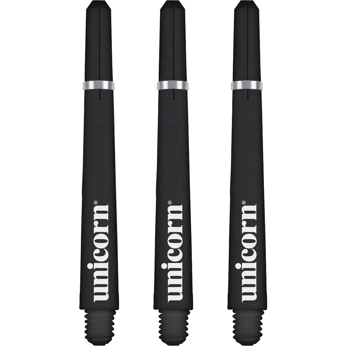 Unicorn Gripper 4 Dart Shafts - Black Long