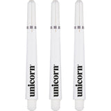Unicorn Gripper 4 Dart Shafts - White Long
