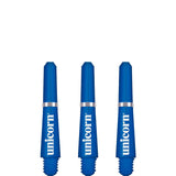 Unicorn Gripper 4 Dart Shafts - Blue Ultra Short