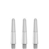 Designa Nylon Shafts - Durable Dart Stems - Pure White Extra Short