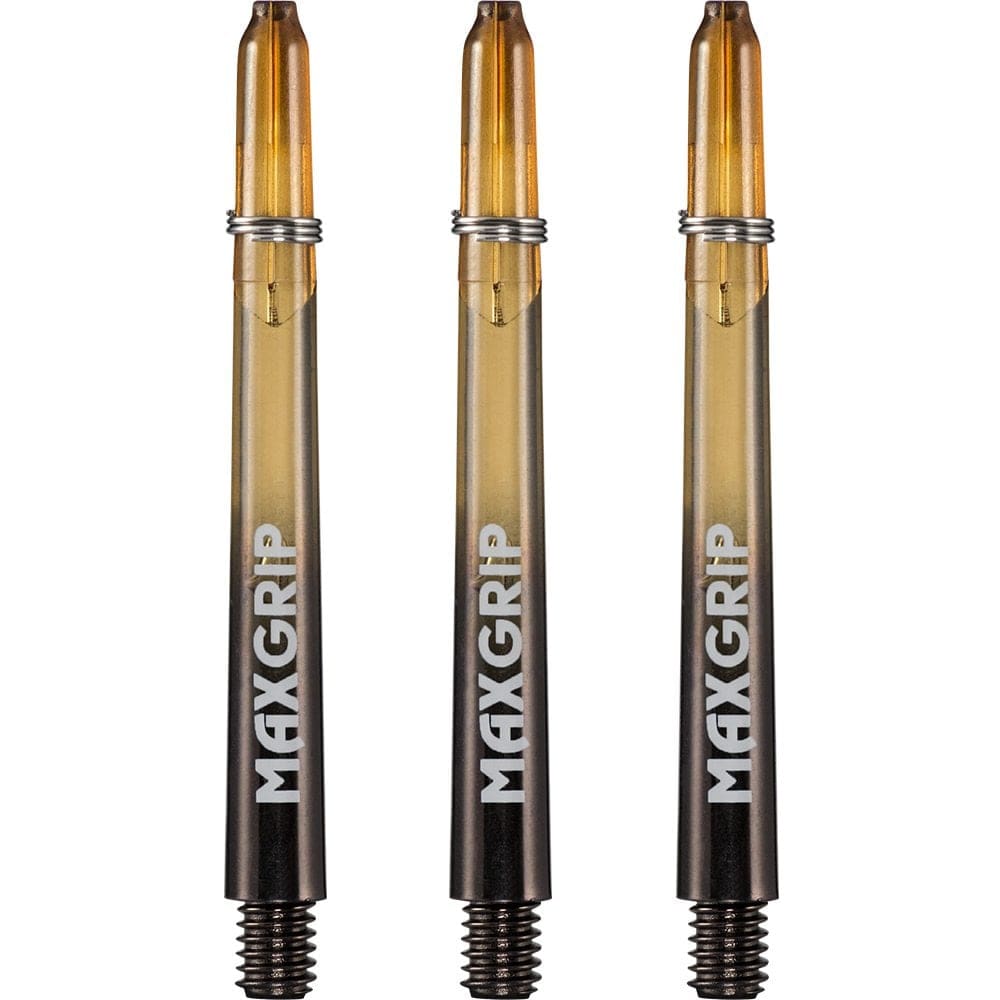 *XQMax Max Grip Shafts - Gradient Dart Stems - Orange Medium