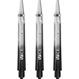 One80 Vice Gradient Shafts - Clear - Black Medium
